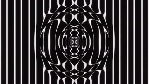 Videohive - Blackandwhite Fantasy of an Endless Looped Abstract Pattern 02 - 37117292 - 37117292