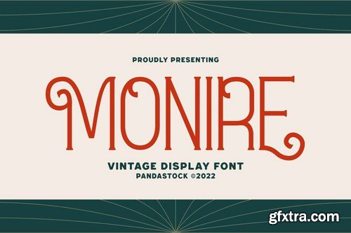 Monire - Creative Vintage Font