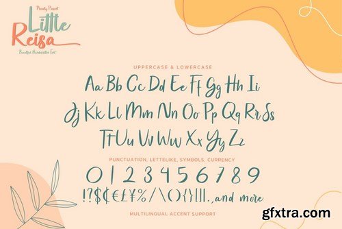 Little Reisa - Natural handwritten Font