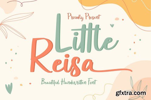 Little Reisa - Natural handwritten Font