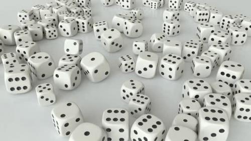 Videohive - Dice Falling - 37123658 - 37123658