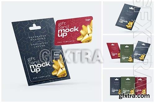 Gift Card Mockup Set 6VH9VK6