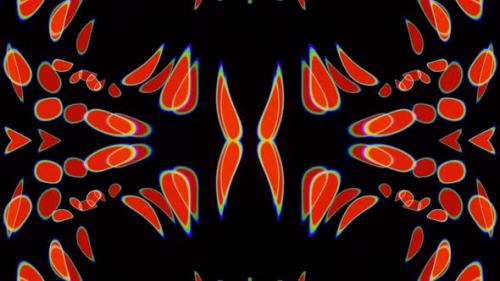 Videohive - Orange Plasma Abstractions VJ Loop 02 - 37104047 - 37104047