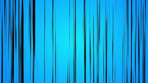 Videohive - Anime Speed Vertical Black Lines Blue Background - 37104392 - 37104392