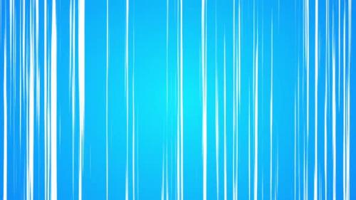 Videohive - Anime Speed Vertical White Lines Blue Background - 37104393 - 37104393