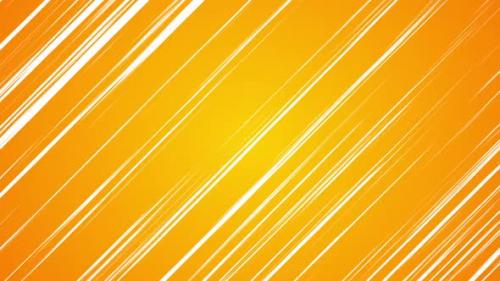 Videohive - Anime Speed Diagonal White Lines Orange Background - 37104396 - 37104396