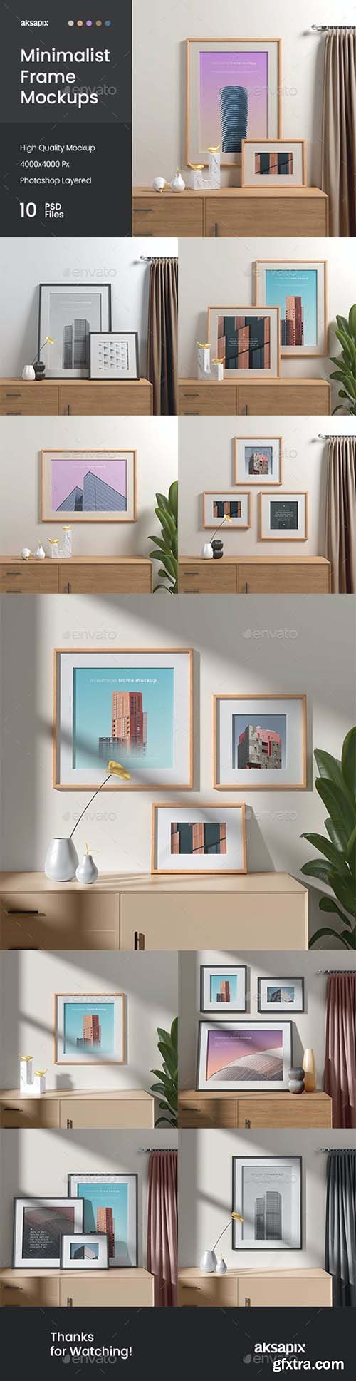 GraphicRiver - Minimalist Frame Mockup 37045682