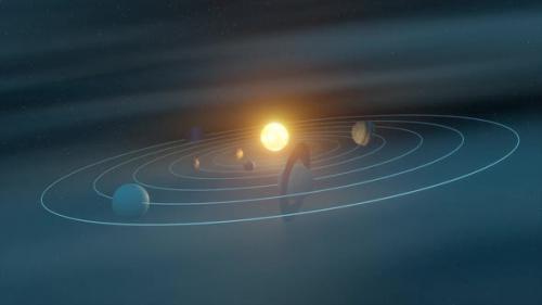 Videohive - 3d render illustration. Animated planets of Solar System. - 37053473 - 37053473