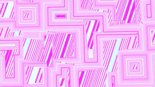 Videohive - Moving geometric pattern with maze elements - 37053563 - 37053563