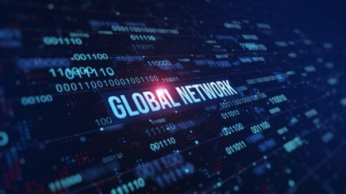 Videohive - Global Network Digital Binary Code Background - 37061039 - 37061039