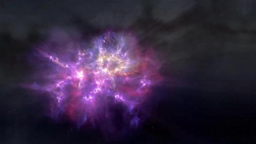 Videohive - Intro Space Nebula 4k - 37070563 - 37070563