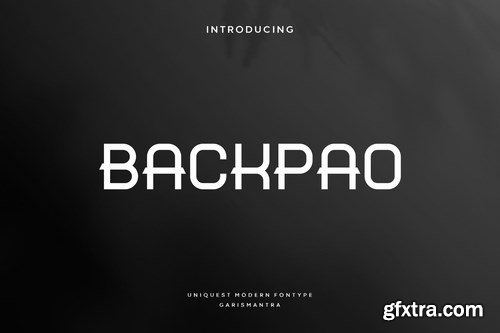 Backpao Font