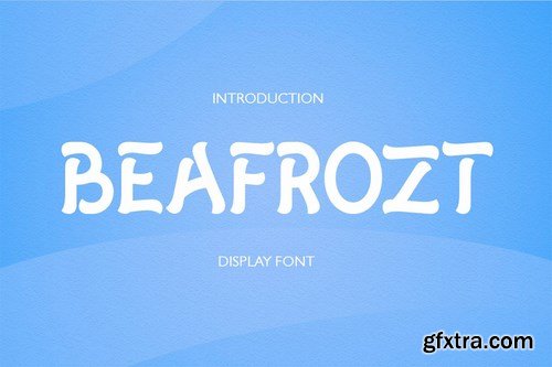 BEAFROZT Font