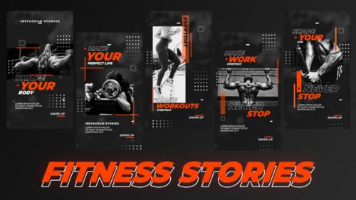 Videohive - Fitness Stories - 37184532 - 37184532