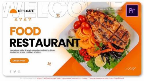 Videohive - Food Restaurant - 37185968 - 37185968