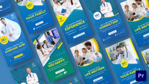 Videohive - Medical Healthcare Promo Stories Pack For Premiere Pro - 37196442 - 37196442