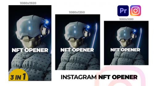 Videohive - Instagram NFT Opener Promo | MOGRT - 37196221 - 37196221