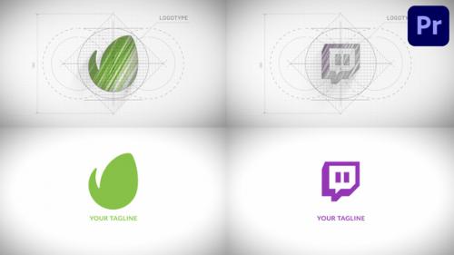 Videohive - Drawing Logo for Premiere Pro - 37225724 - 37225724