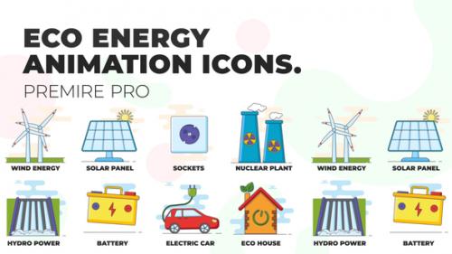 Videohive - Eco energy - Animation Icons (MOGRT) - 37185872 - 37185872