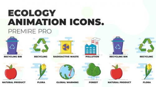 Videohive - Ecology - Animation Icons (MOGRT) - 37185887 - 37185887