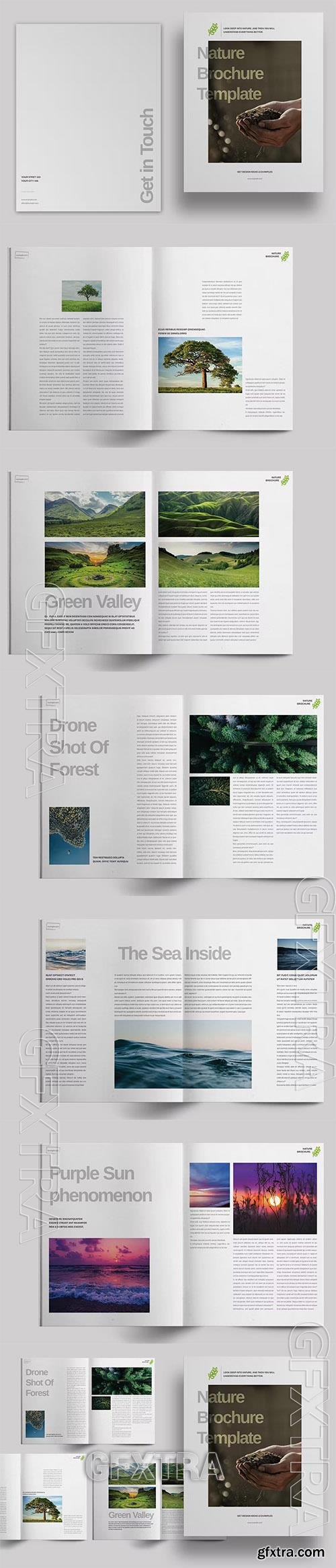 Nature Lifestyle Brochure Layout KUC4JD9