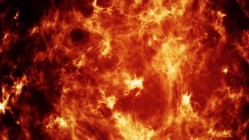 Videohive - Flaming Surface Of The Sun - 37234292 - 37234292