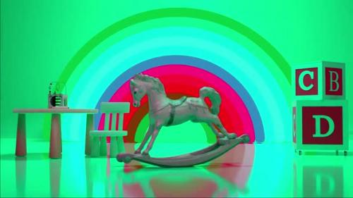 Videohive - Rocking Horse Psychedelic Trip - 37188109 - 37188109