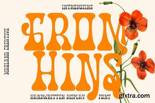 Gromhins Handwritten Display Font