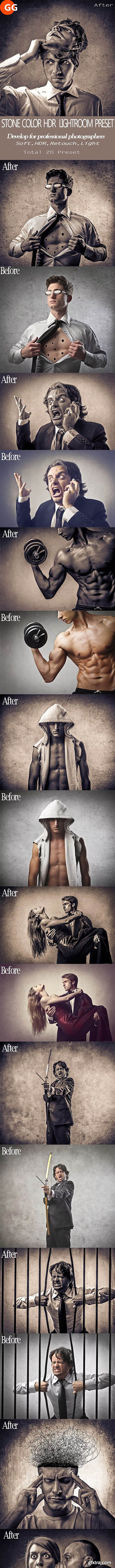 GraphicRiver - 20 Stone Color HDR Lightroom Preset 21247004