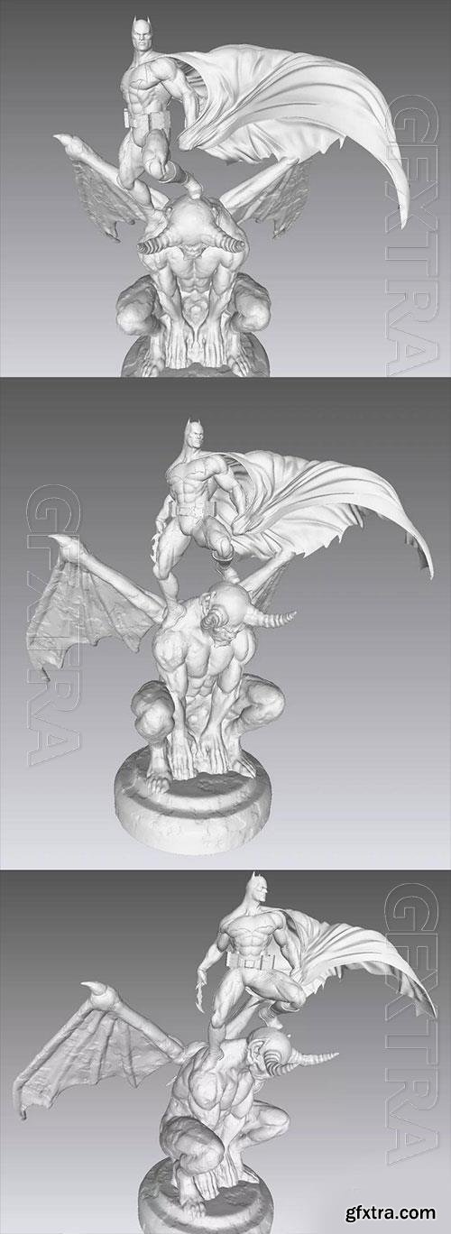 3D Print Models Batman on Gargoyle