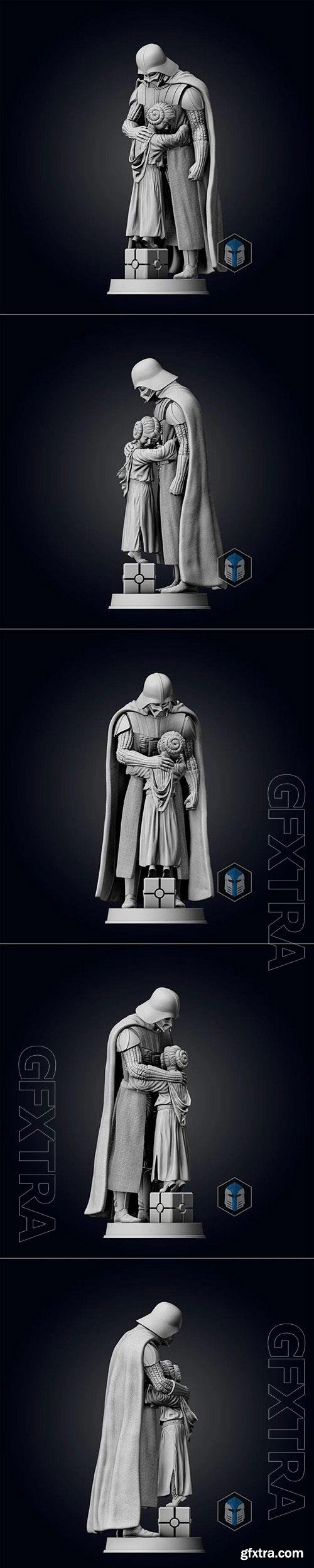 3D Print Models Darth Vader Figurine - Fatherhood