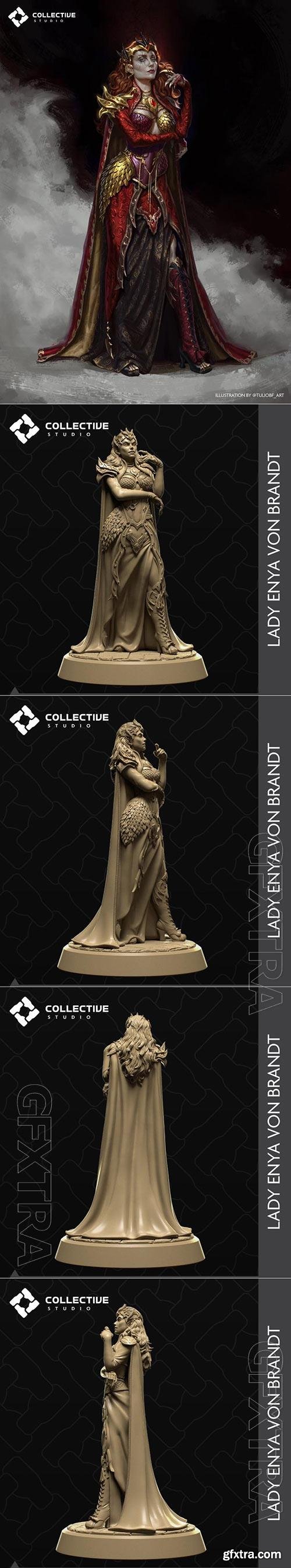 3D Print Models Lady Enya Von Brandt