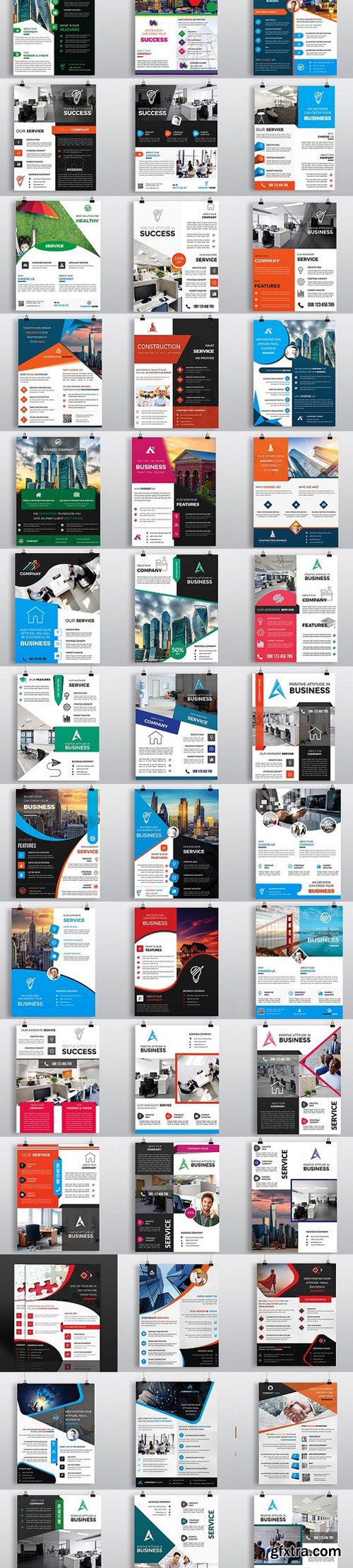 110+ Clean Business Flyers