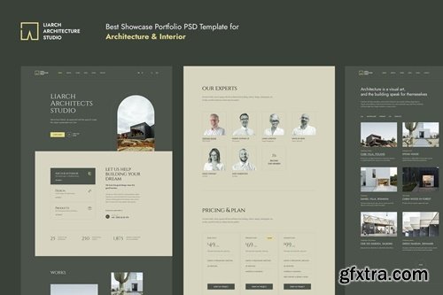 Liarch - Architecture & Interior PSD Template