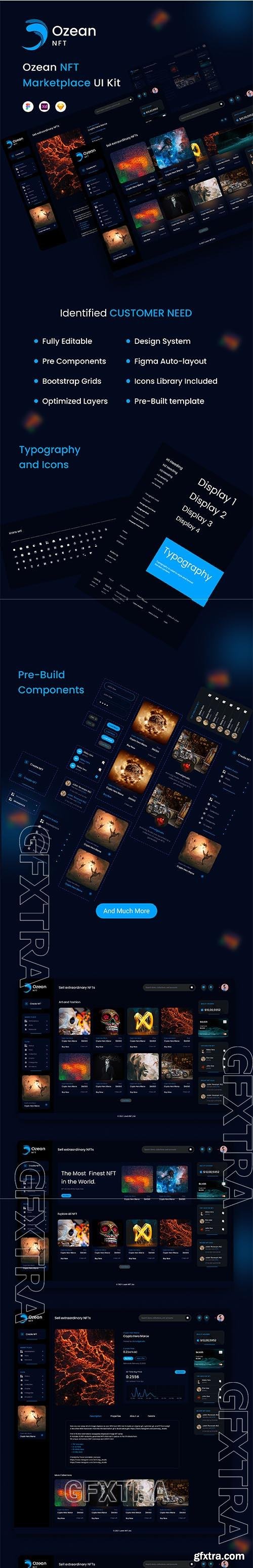 Ozean NFT Marketplace UI Kit