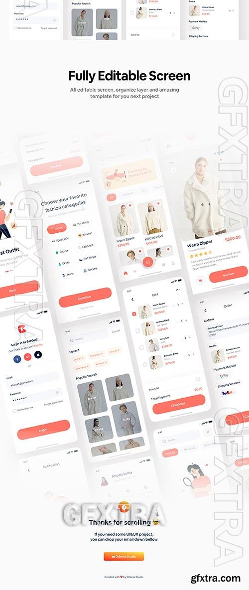 Bardeal - Online Shop Mobile App UI KIT