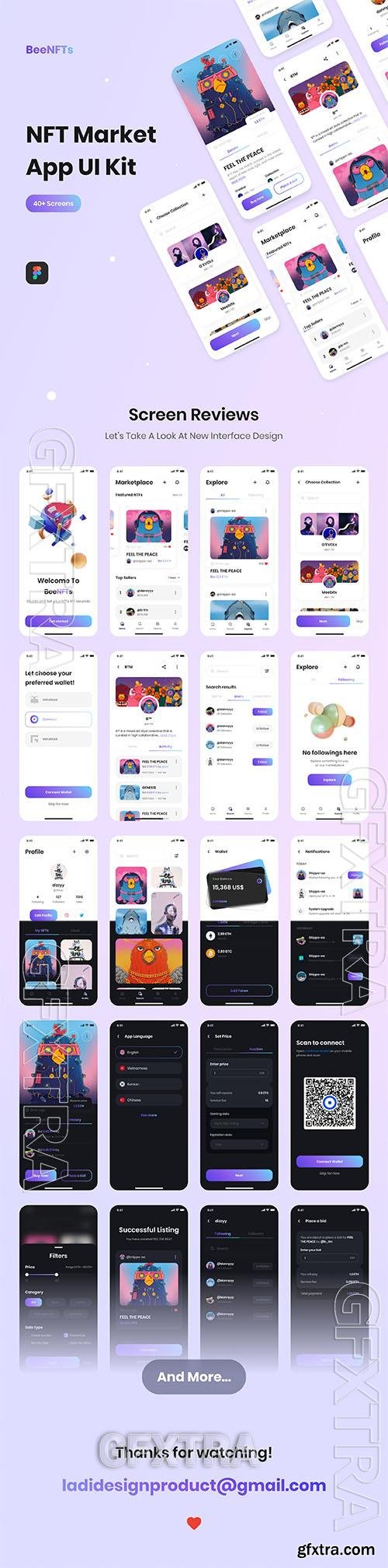 BeeNFTs - NFT Market App UI Kit