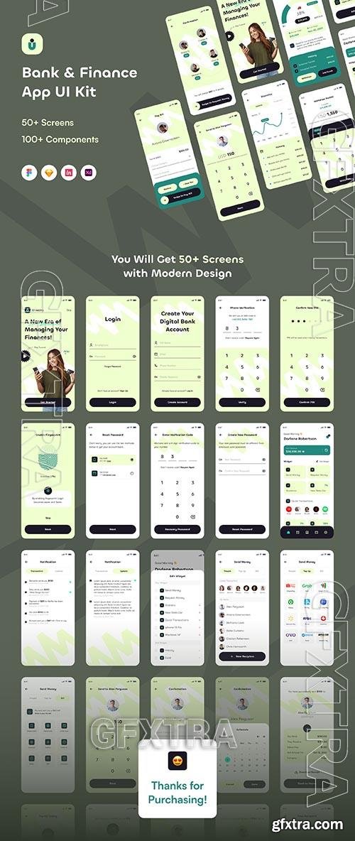 Uwang - Bank & Finance Apps UI KIT
