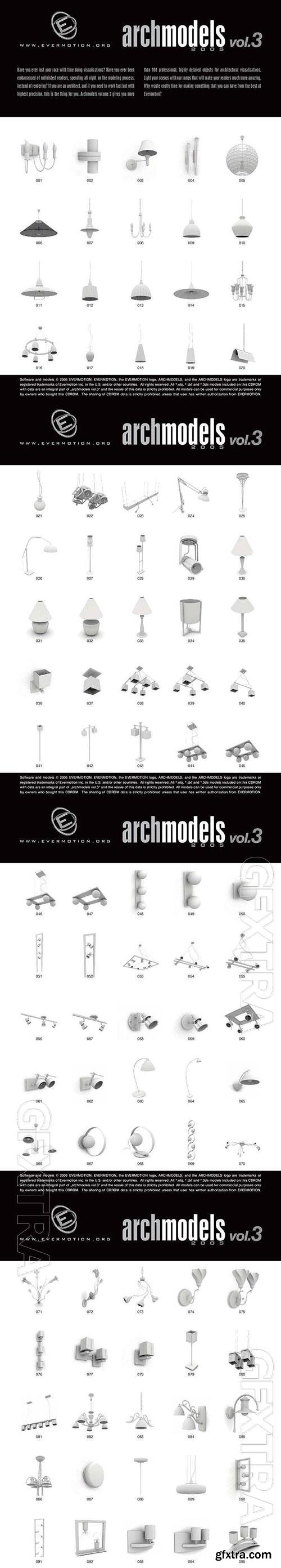 3D Models Evermotion Archmodels v 003