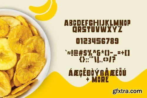 Banana Chips Font