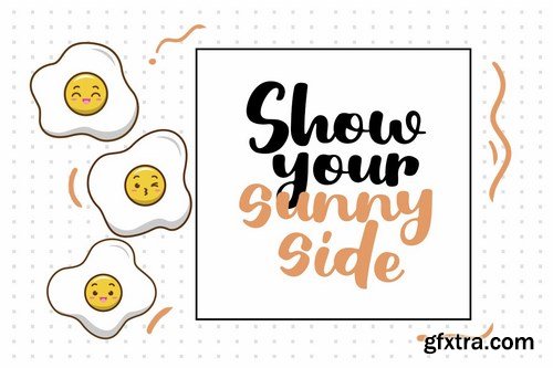 Cute Egg Font