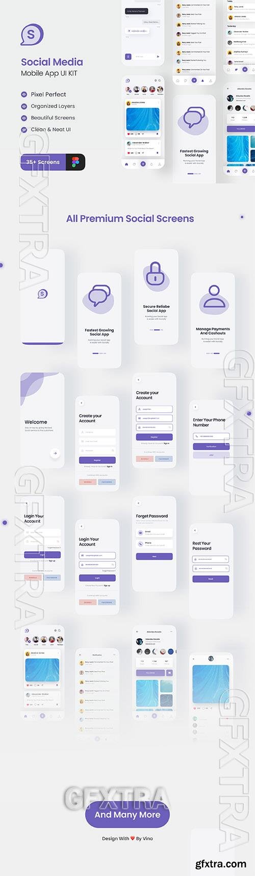 Socially - Social Media App UI KIT