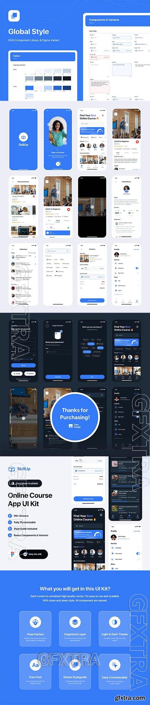 SkillUp - Online Course App UI Kit