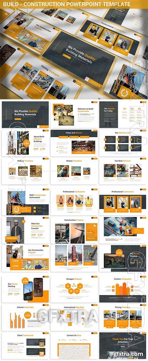 Build - Construction Powerpoint Template LY686PZ