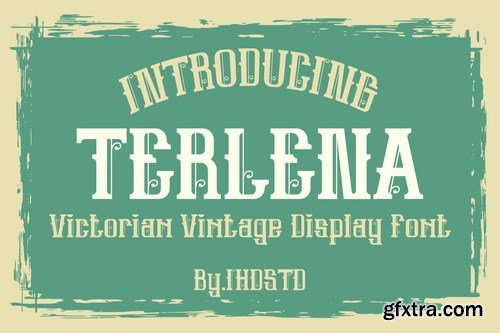 Terlena Victorian Vintage Display Font