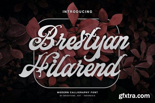 BRESTYAN ELLENOIR - Vintage Lettering