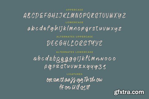 Chicago Brush - A Brush Font