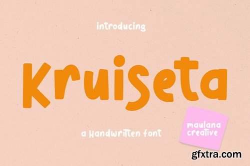 Kruiseta Handwritten Display Font