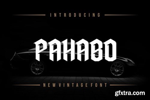 Pahabo Font