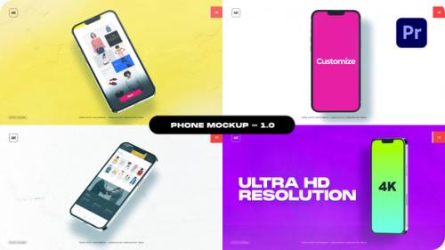 Videohive - Phone Mockup - Package 01 - For Premiere Pro - 37270277 - 37270277